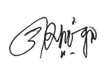 Tanda tangan direktur